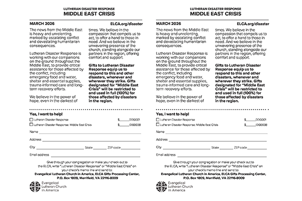 Middle East Crisis Bulletin Insert – March 2026