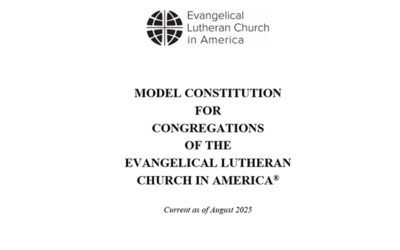 2025 Model Constitution for Congregations