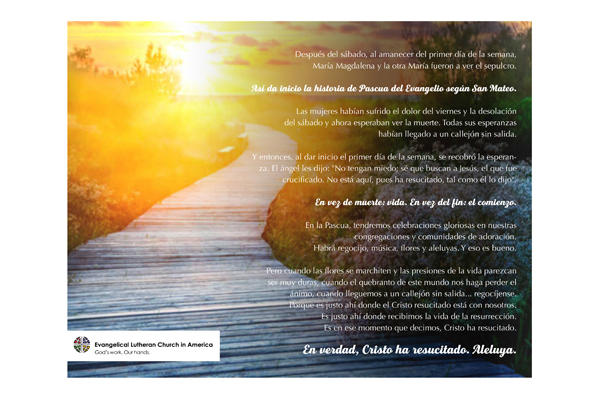 ELCA Easter Message 2017 (Spanish)