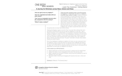 One Body Many Members Part 2