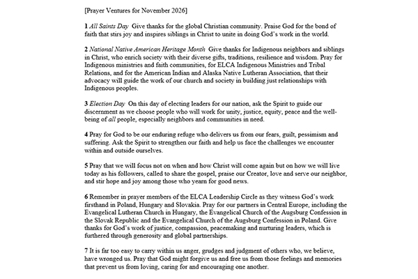 Prayer Ventures November 2026 Letter Docx Thumbnail Image