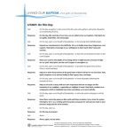 Prayers for Gifts of Discipleship