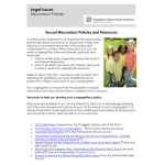 Preventing Sexual Misconduct in Congregations