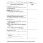Rapid Response Team Model for Synods and Congregations