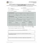 Report For Minister of Word and Sacrament From Synod Council Church Council Under Call