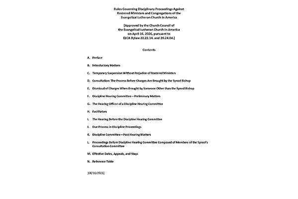 Rules Governing Disciplinary Proceedings 2026 Thumbnail Image