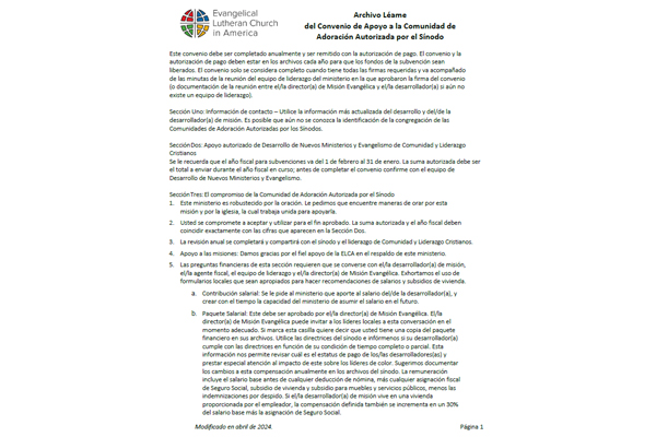 SAOM Covenant Read Me File Spanish