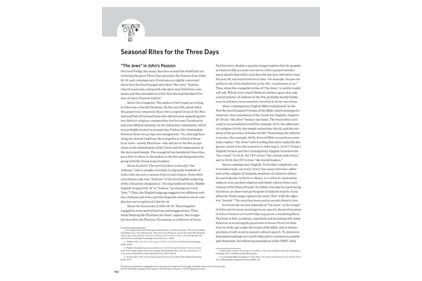 “The Jews” in John’s Passion