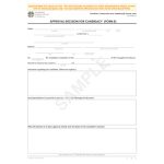 Sample Approval Decision for Candidacy Form E