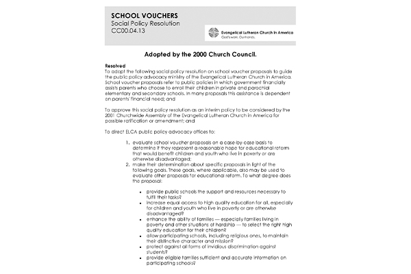 School Vouchers SPR00
