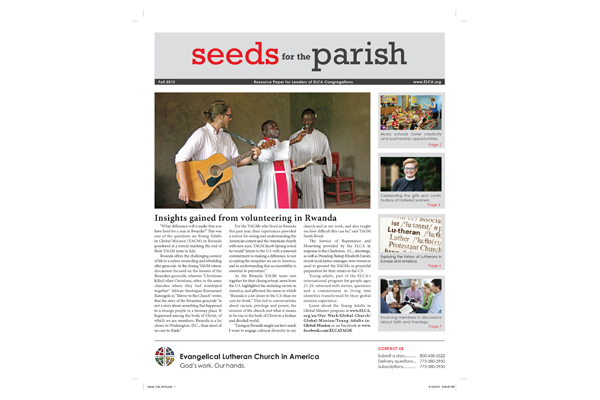 Seeds for the Parish – Fall – 2015