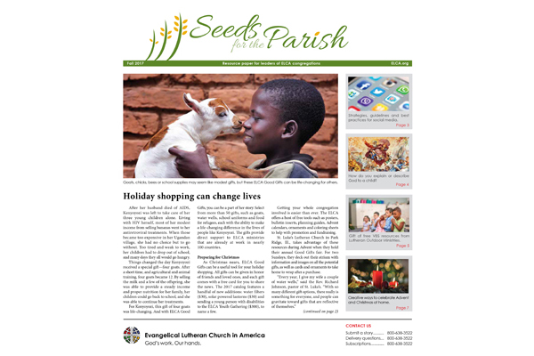 Seeds for the Parish - Fall 2017