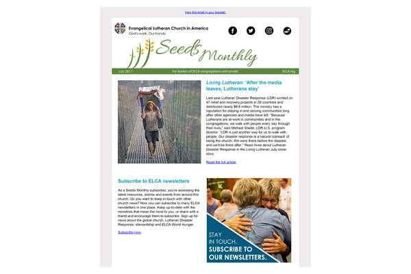 Seeds Monthly – July 2017