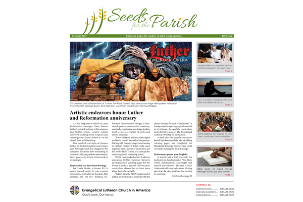 Seeds for the Parish – Summer – 2017