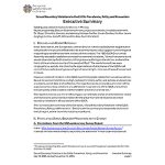 Sexual Boundary Violation Executive Summary