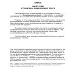 Accountable Reimbursement Policy