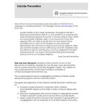 Suicide Prevention