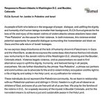 Sumud Response to Recent Attacks in US Thumbnail Icon