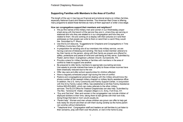 Supporting Families (Word)