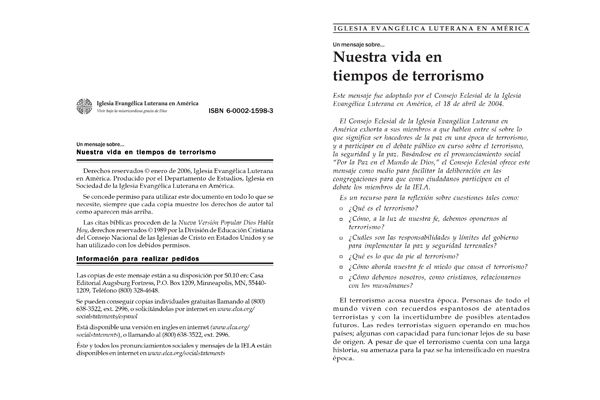 Terrorism (Spanish)