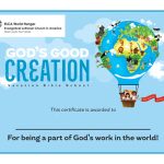 God's Good Creation: Vacation Bible School Certificate
