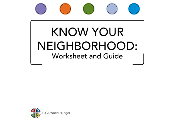 [UPDATED!] Know Your Neighborhood Worksheet and Guide