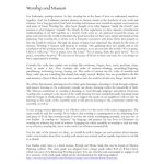Worship and Mission