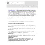 Worship Resources for the Day of Racial Healing