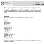 Worship Resources for a National Election Word Thumbnail Image