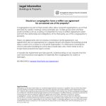 Written Use Agreement
