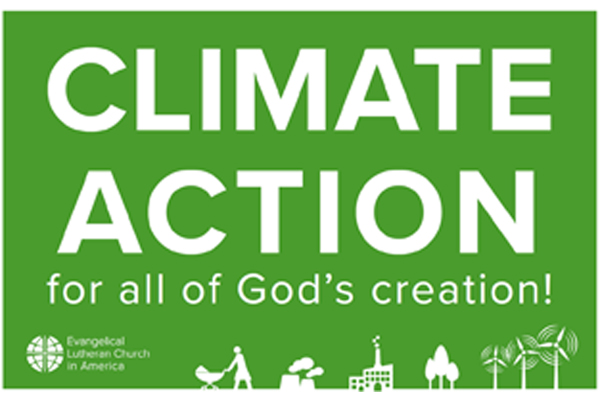 Advocacy Rally Sign 11×17 Climate Action Green