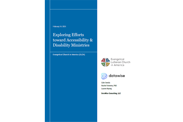 2025 ELCA Disability Ministries Report
