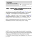 Employment posters on rights and obligations