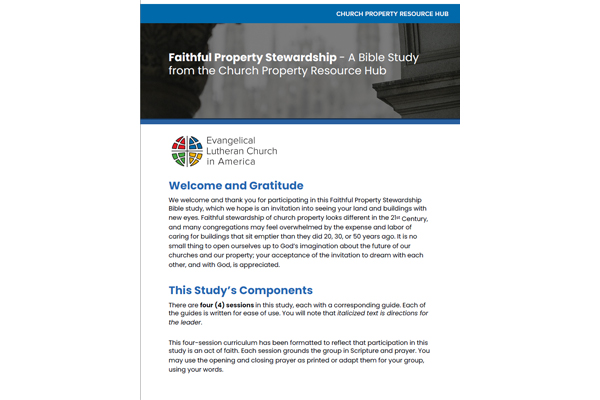 Course: Faithful Property Stewardship Bible Study