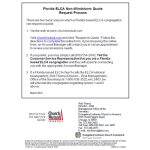 Florida ELCA Quote Request Process