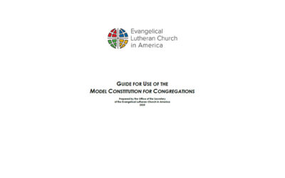 Guide for Use of the Model Constitution for Congregations