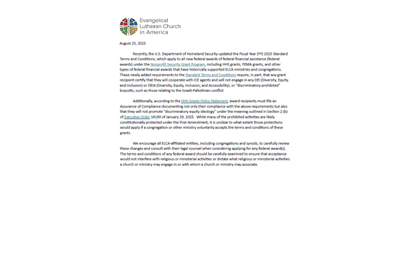 Guidance on Updated Federal Grants Terms & Conditions