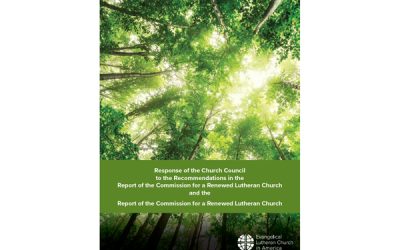 Church Council Response to Report from Commission for Renewed Lutheran Church (CRLC)