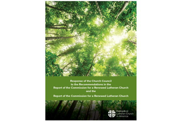 Cover page of the Church Council response to the Commission for Renewed Lutheran Church Report as thumbnail