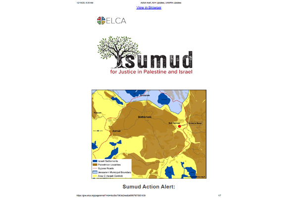 Sumud Monthly Newsletter – December 2025
