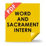 Word and Sacrament Intern